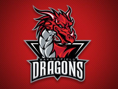 Bakersfield Dragons Main Logo