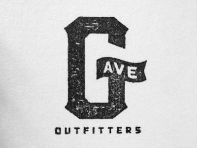 G Logo apparel ave brand clothing glenn outfitters print screen type typography
