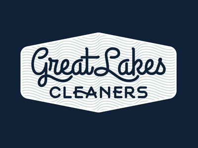 Great Lakes Cleaners Logo Pill anchor brand company design identity logo proud vector