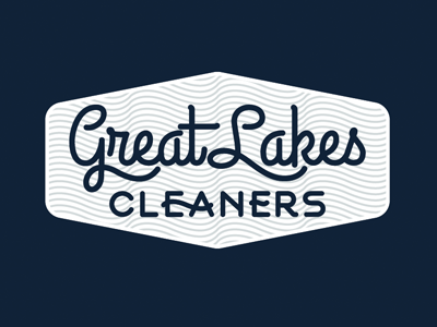 Great Lakes Cleaners Logo Pill