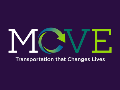 Move Purple brand design identity illustration logo move transportation vector