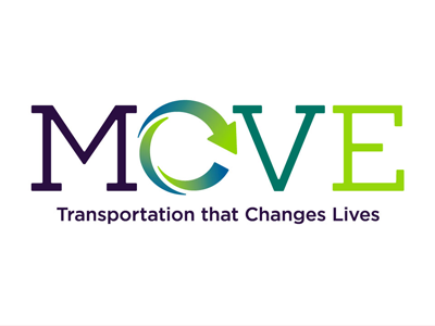 Move White brand design identity illustration logo move transportation vector