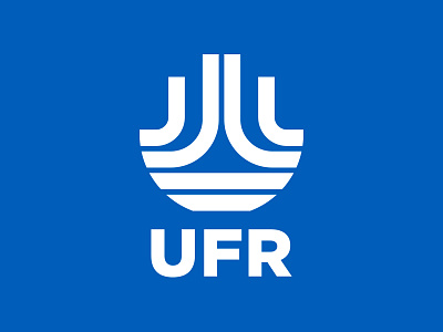 Universal Flooring Restoration Vertical Mono Logo