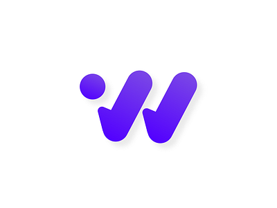 W - Logo Design font design logo logodesign ui ux