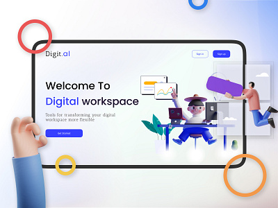 Digital Workspace Website