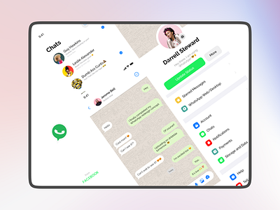 WhatsApp Redesign Concept