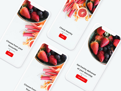 Fruits Delivery App  - Onboarding Experience