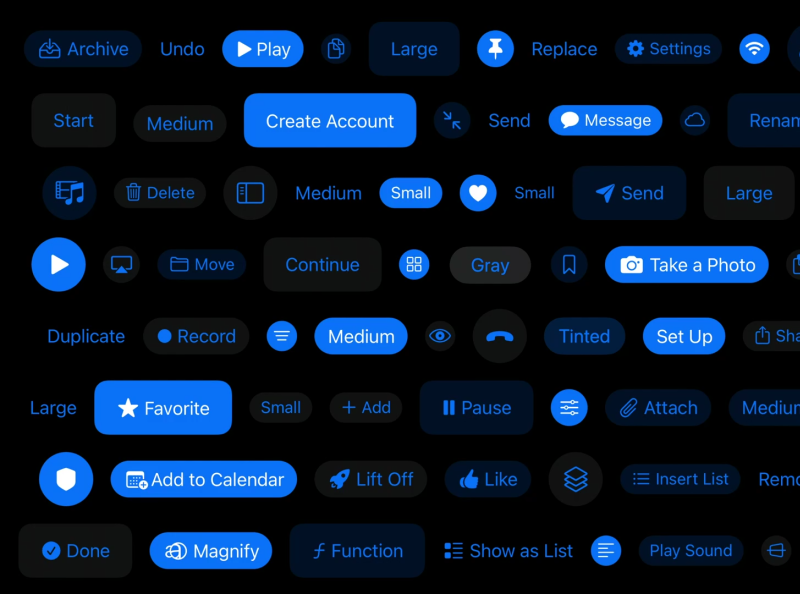 IOS Buttons UI Kit By Gaurav On Dribbble