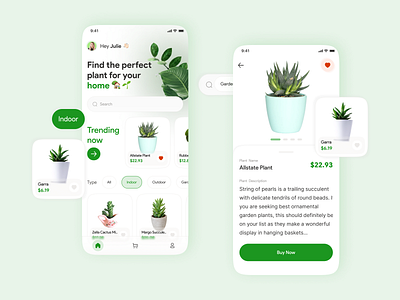 Plants Shopping App app app design app designer branding care design ecommerce green ios mobile app plants portfolio save earth shop shopping shopping app ui ui ux uidesign ux designer