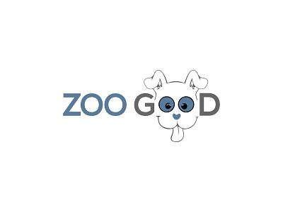 Logo Design For Zoo Good dog food logo dog logo logo design zoo good logo