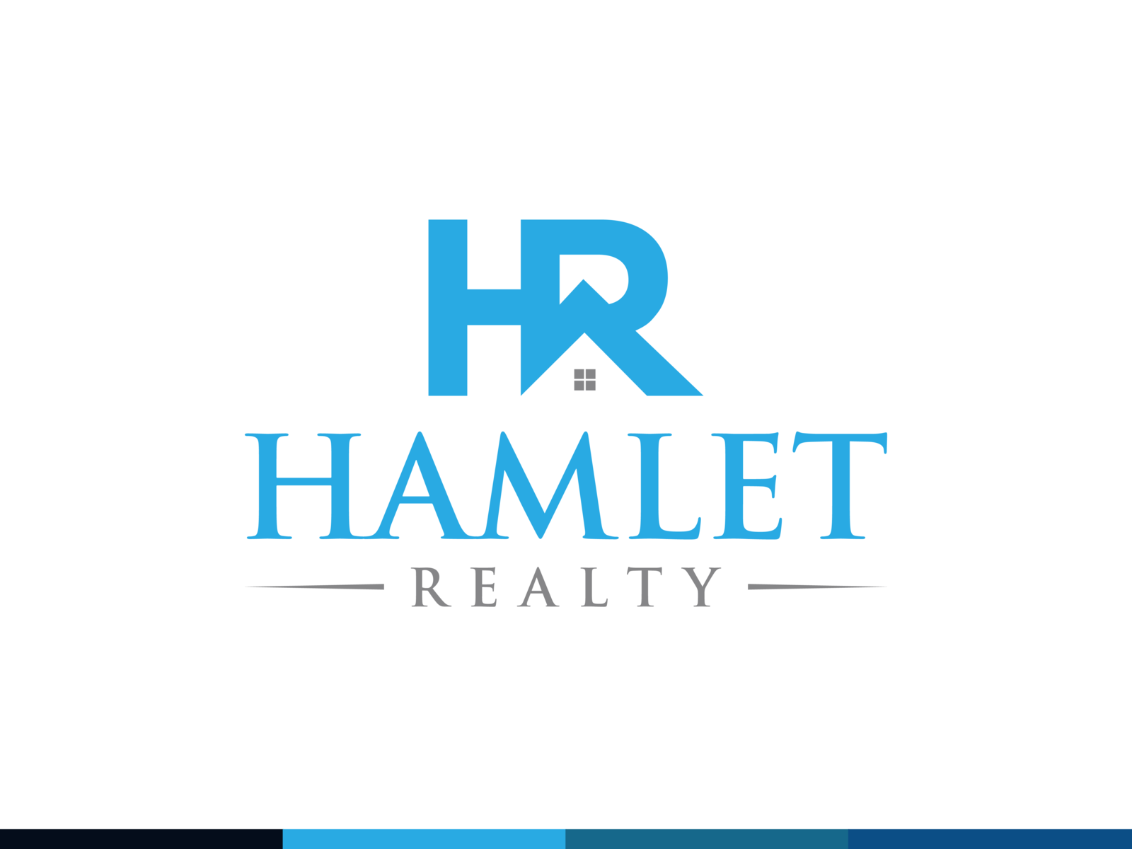 Logo Design For Hamlet Realty by Saidur Shuvo on Dribbble