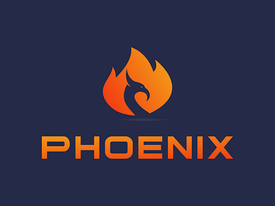 Phoenix Logo brand logo logo logo design phoenix phoenix logo