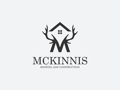 Logo Design For Mckinnis Roofing   Construction