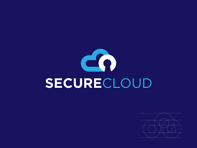 logo Design- Secure Cloud cloud hosting logodesign security security logo