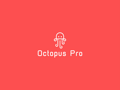Octopus pro logo design animal animals colorfull geomatric icon logo design branding mascot minimal octopus symbol