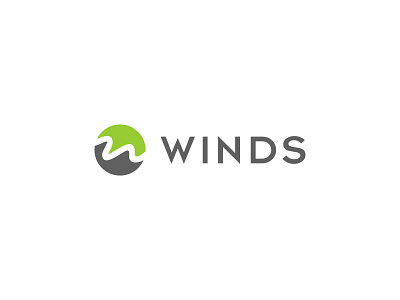 Winds Logo Design branding design logo logodesign w logo