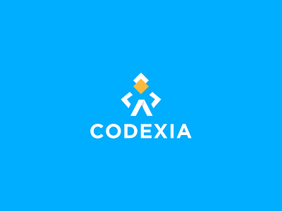 Codexia logo design branding codder code logo design developer logo web developer