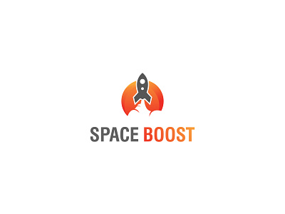 Space Boost logo design