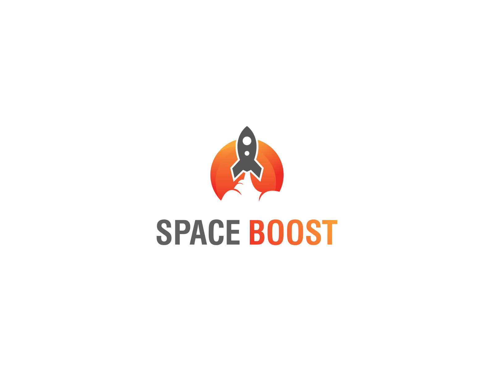 Space Boost logo design by Saidur Shuvo on Dribbble