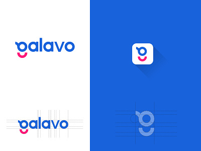 Logo Design; Galavo creative logo flat g logo logo logo design minimalist