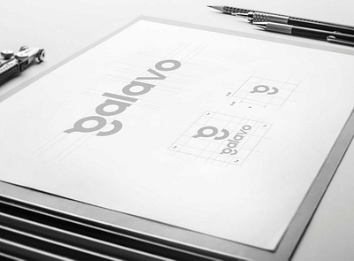 Galavo logo sketch creative flat logo logo design branding logodesign minimalist