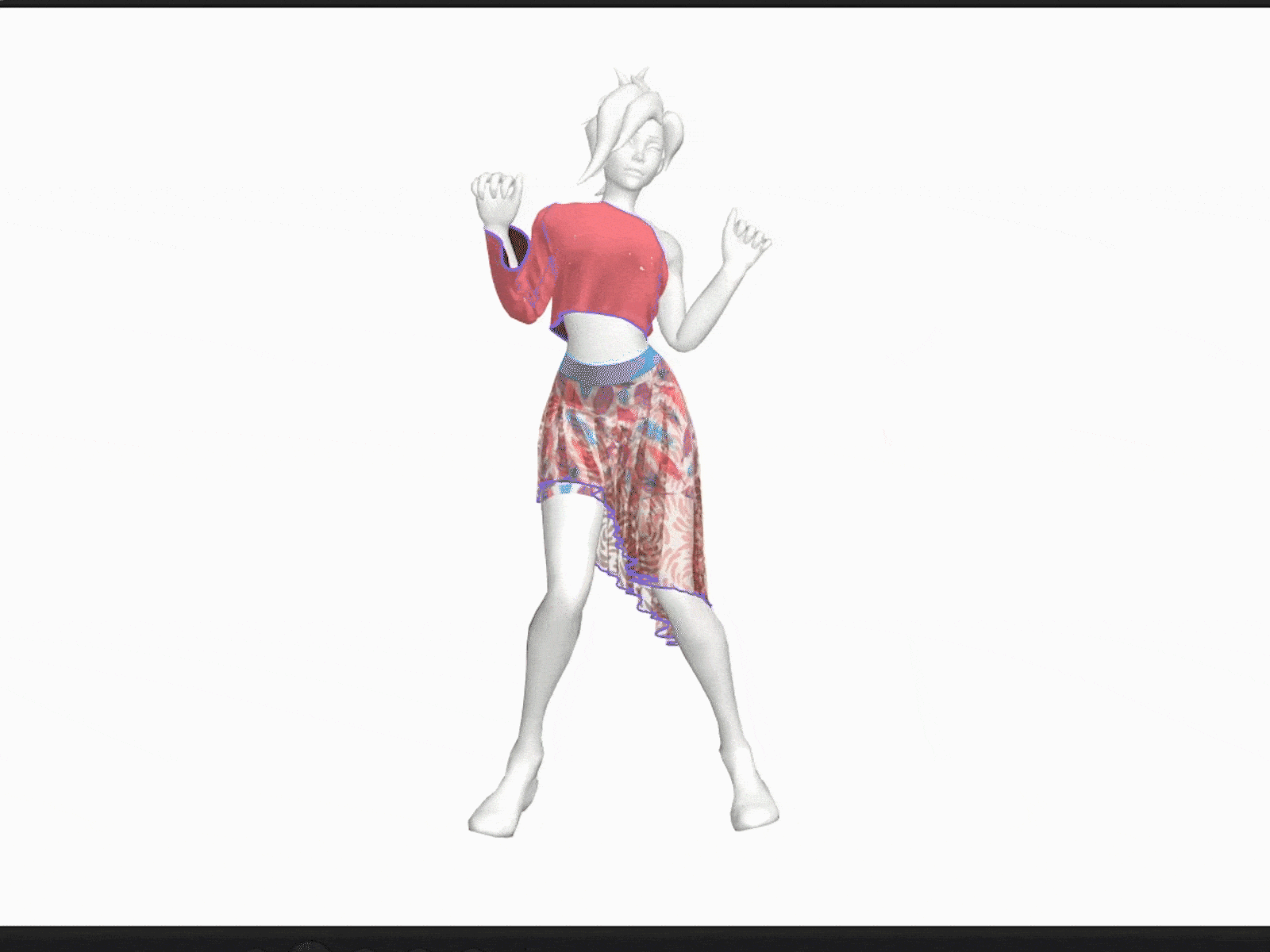 Cloth Simulation and Animation animated gif animation beach dancing design fashion fashion design fashion designer gif gif animated marvelous designer maya premiere pro simulation simulator