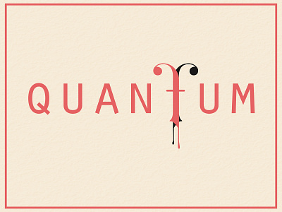 Logo concept Quantum