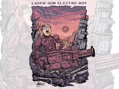 Laser Gun Electro Boy