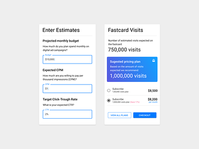 Plan Calculator