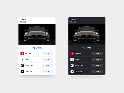 Fastcard light & Dark mode