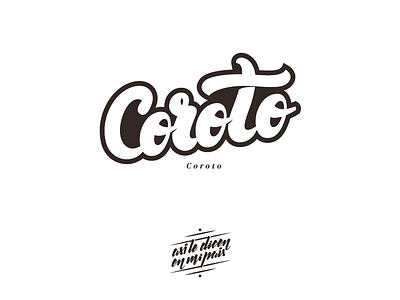 Coroto ‪‎baires‬ ‪‎caracas‬ ‪‎customtype‬ ‪‎designspiration‬ ‪‎design‬ ‪‎handmadefont‬ ‪‎lettering‬ ‪‎logo‬ ‪‎type‬ ‪‎typography‬ ‪‎vector‬ ‪‬