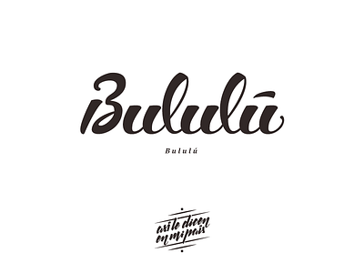 Bululú ‪‎baires‬ ‪‎caracas‬ ‪‎customtype‬ ‪‎designspiration‬ ‪‎design‬ ‪‎lettering‬ ‪‎logo‬ ‪‎type‬ ‪‎vector‬ ‪‬ ‬