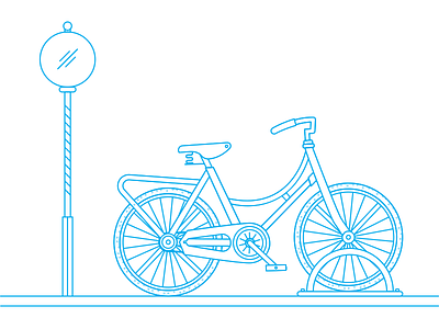 Baires Bici baires bicycle caracas illustrator vector venezuela web