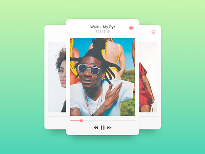 Minimal music player