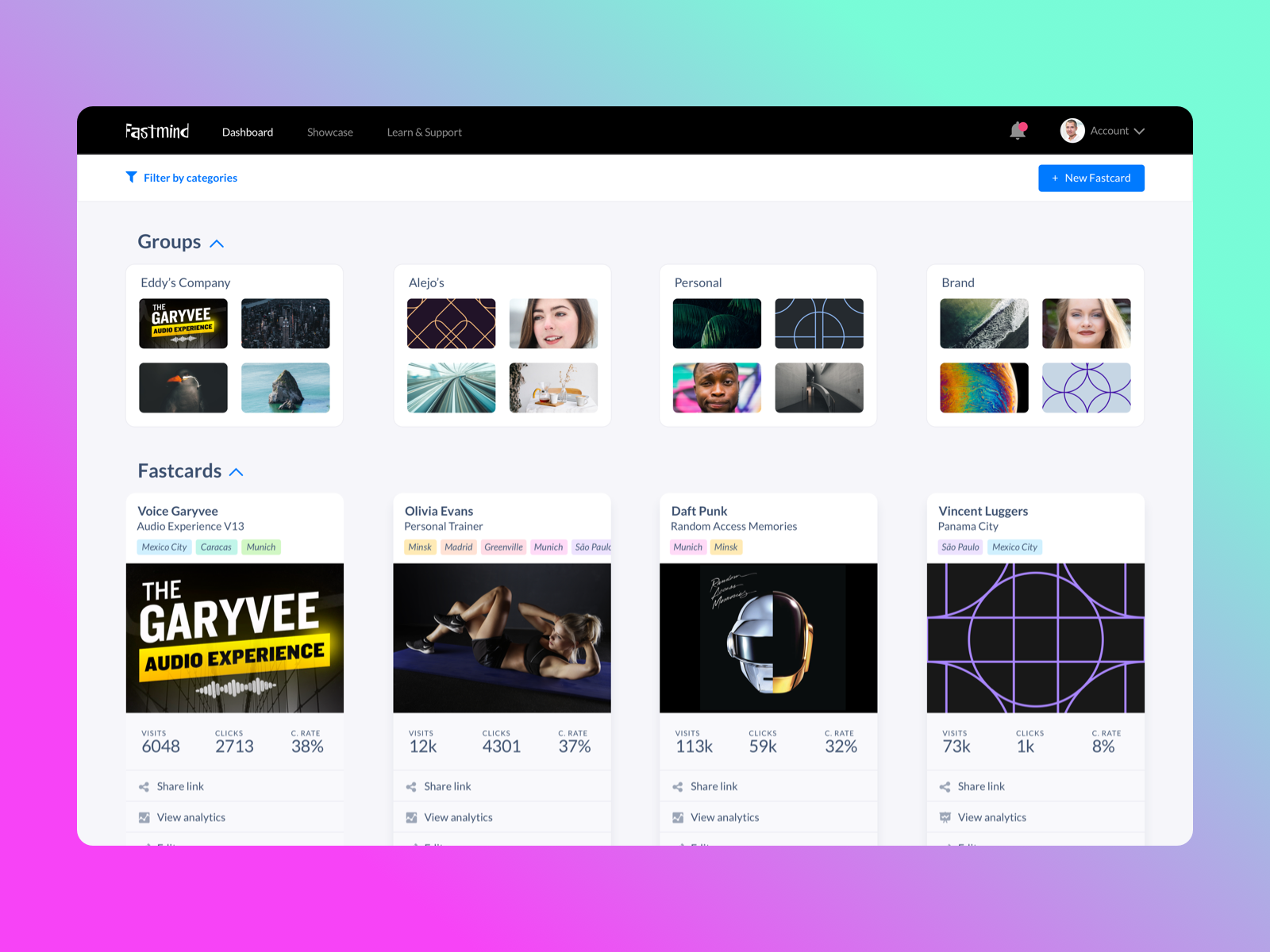 Groups screen by Alejandro Duarte 🔥 on Dribbble