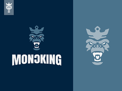 MONCKING LOGO animal logo branding design icon ideia illustrator logo minimal vector