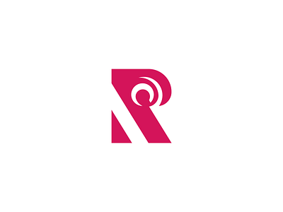 R branding design grid icon illustration illustrator logo minimal mobile vector