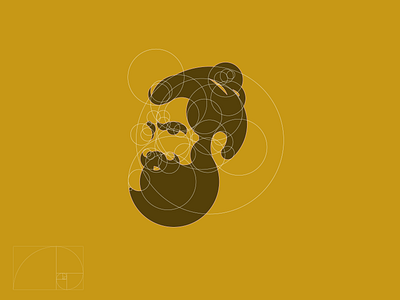 LUMBERJACK barber logo branding design goldenratio grid icon ideia illustrator logo minimal vector