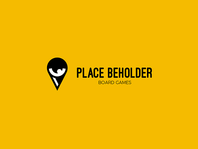 BEHOLDER board game branding design icon ideia illustrator logo minimal modern vector