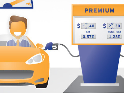 More for Your Money car gas illustration motion graphics