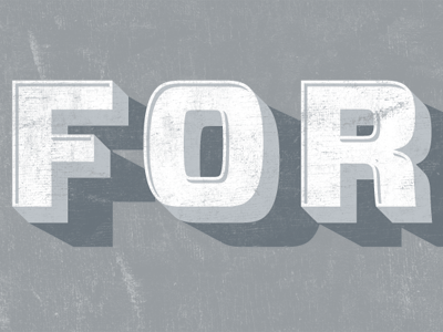 For! illustration letters stuff typography