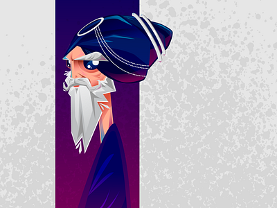 Nihang design illustration sikh vector warrior