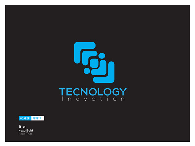 Tecnology inovation banding creative logo creative mind design illustrator logo tv company logo unique logo