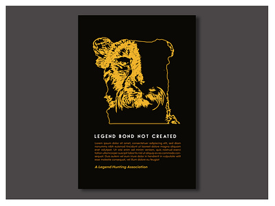 legend poster art creative mind design flyer illustration poster poster art vector