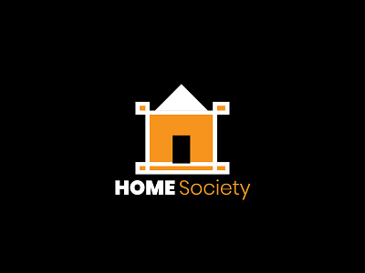 Home Society 01 buiding design home house illustration logo society vector