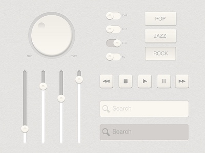 FM UI PRACTICE-2 fm light radio smooth ui