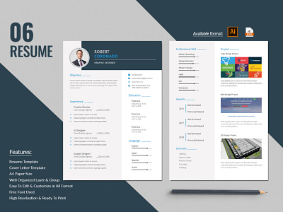 Corporate Resume Design