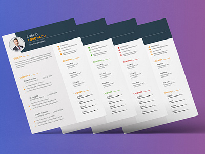 Corporate Resume Desing