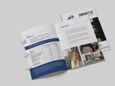 Brochure design using Adobe InDesign