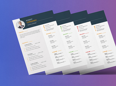 Premium Resume Template creativesaiful cv clean cv design cv resume template cv template free resume job search job seeker resume resume clean resume cv resume template template templatehost